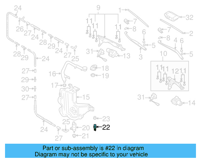 Level Sensor 7M0-919-376 - View 63