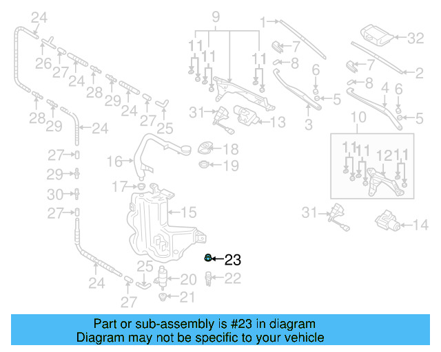 Level Sensor Seal 7M0-919-382 - View 83