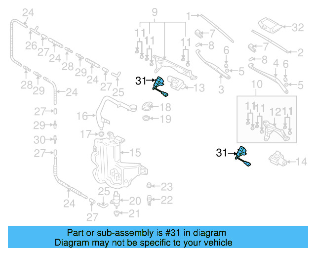 Heated Nozzle 3D0-955-986-A - View 2
