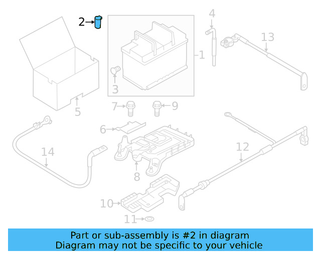 Battery Cap 7N0-915-429-A - View 44