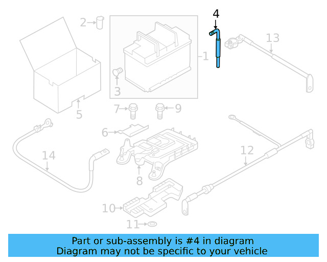 Drain Tube 3C0-915-531-A - View 7