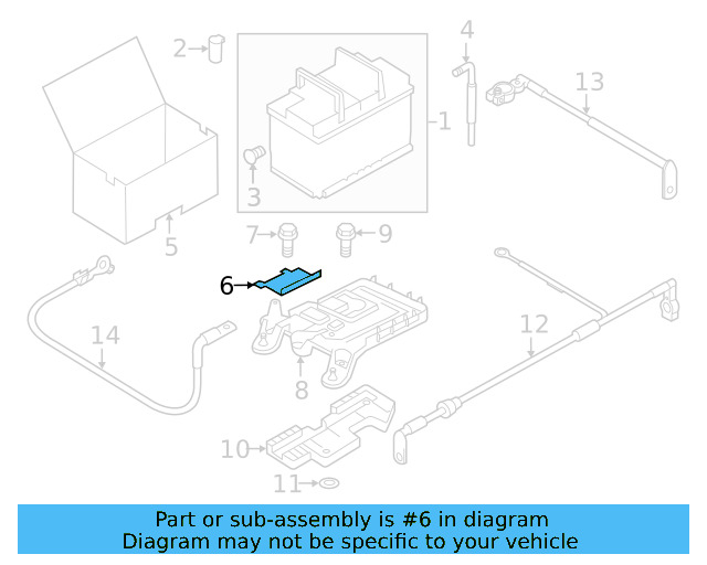 Clamp 5C0-915-447 - View 2
