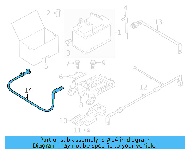 Ground Cable 1K0-971-250-L - View 33