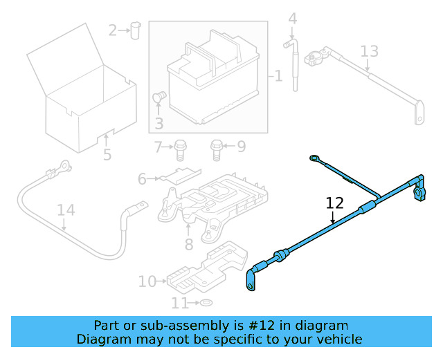 Negative Cable 5C0-971-235-B - View 28