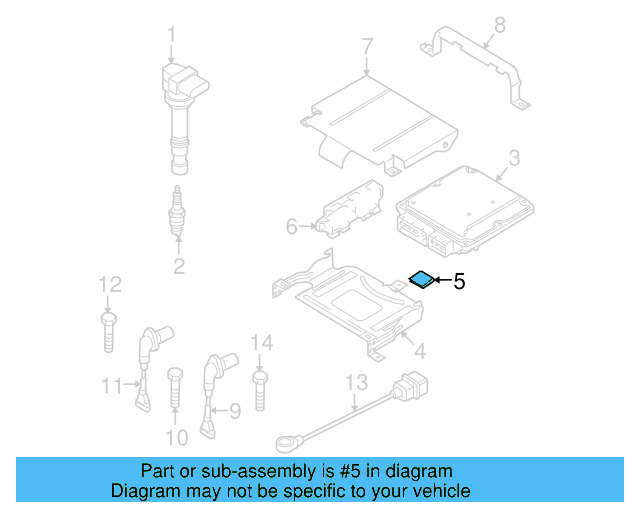 Mount Bracket Retainer 5N0-971-739 - View 34