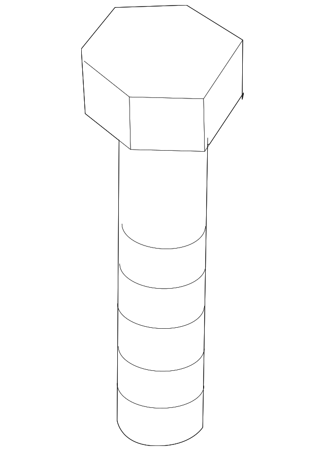 Knock Sensor Bolt N-910-766-01 - View 3