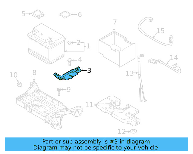 Hold Down Clamp 5Q0-803-219-C - View 12