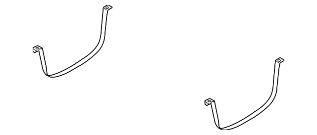 Fuel Tank Strap 1J0-201-655-G