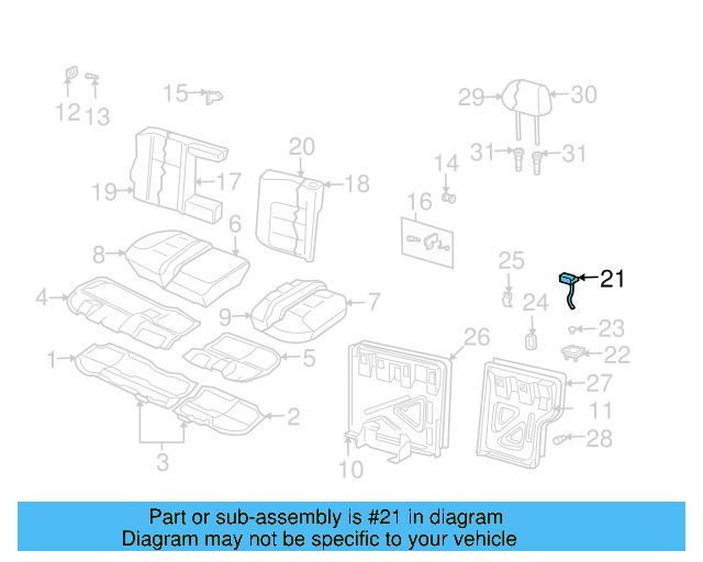 Release Rod 1J0-885-644-E-Q70 - View 18