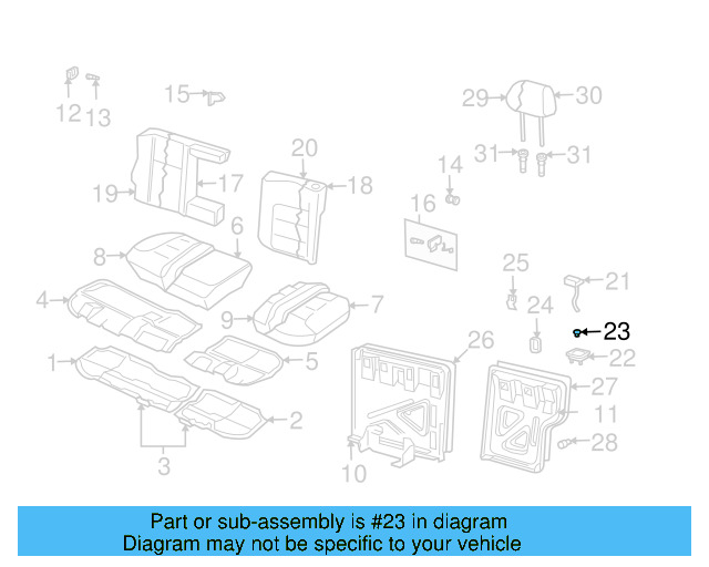 Escutcheon Clip 1J0-885-313 - View 10