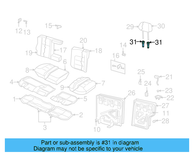 Headrest Guide 1J0-886-920-D-82V