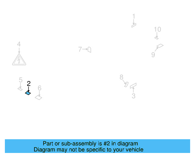 AC Label 7P0-010-008-B - View 6