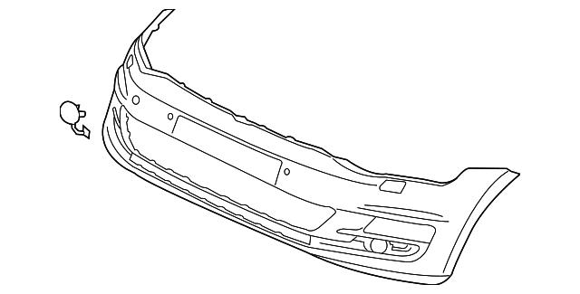 Bumper Cover (Unpainted) 5gm807217hgru - View 5