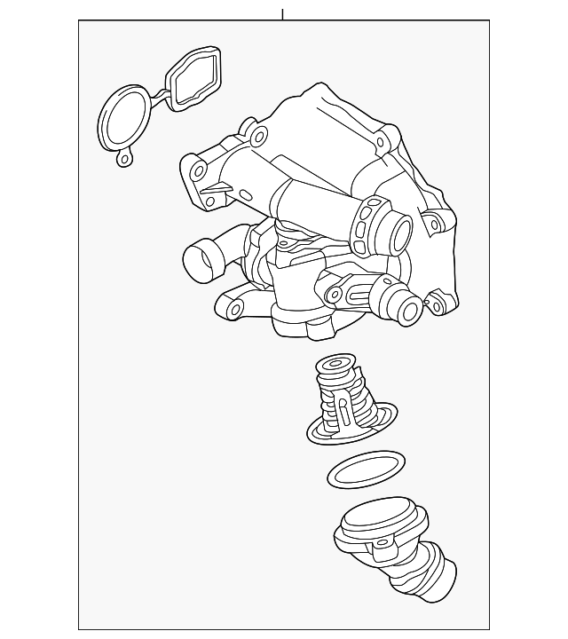 Thermostat Unit Bolt 06K-121-111-P - View 23