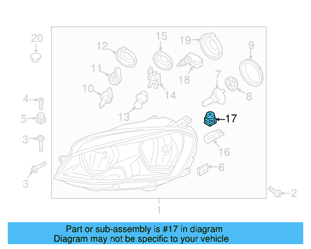 Spacer 1T0-941-111 - View 31