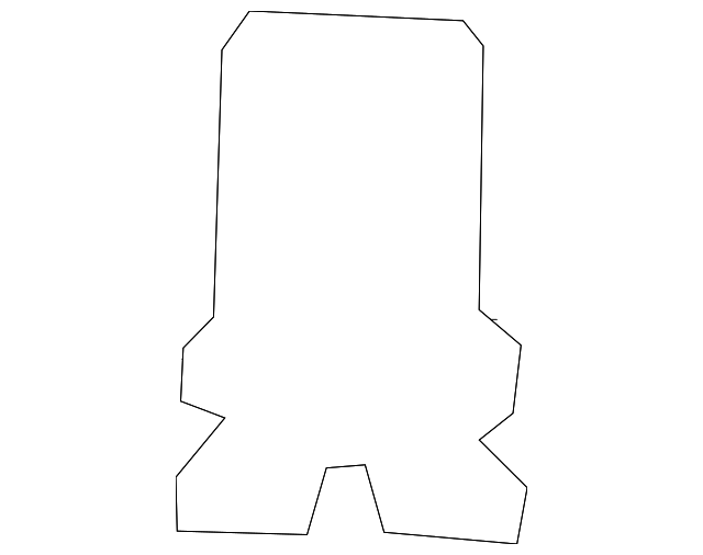 Overhead Console Rear Bracket 7B0-817-161-A - View 3