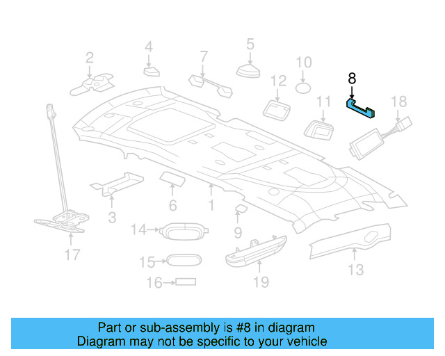 Grip Handle Cover 7B0-858-685-A