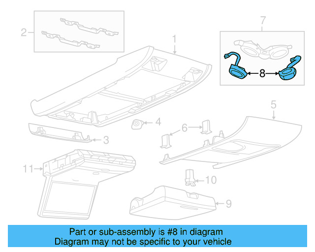 Led Unit 7B0-947-295-B-DW1