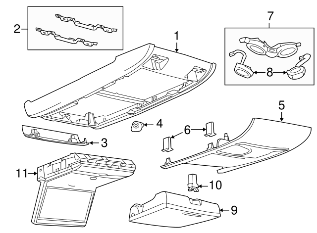 Front Cover Clip 7B0-867-633