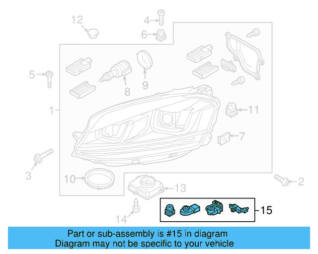 Rear Cap 7L6-941-607-A