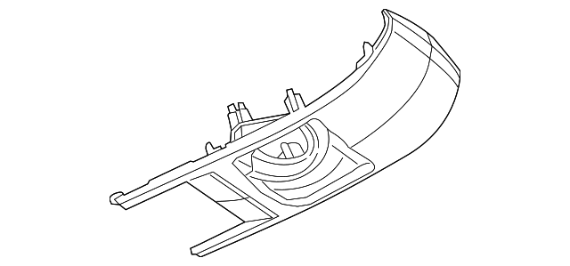 Overhead Console Front Bracket 7B0-817-161-B - View 7