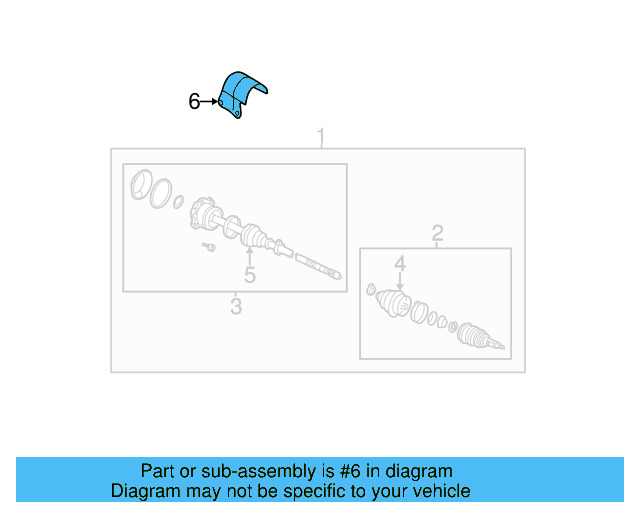 Cv Joint Splash Shield 1J0-407-721-C - View 10