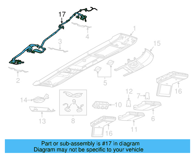 Wire Harness 7B0-971-592-H - View 2