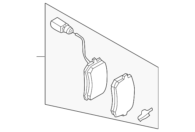 Brake Lining 3C0-698-451-G