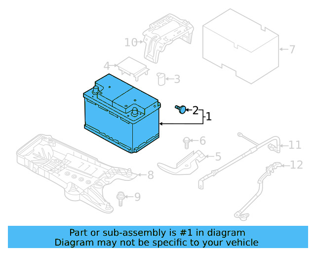 Vehicle Battery 000-915-089-BC - View 12