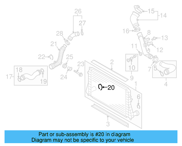 Pressure Hose Retainer Clip 1K0-145-769-D - View 18