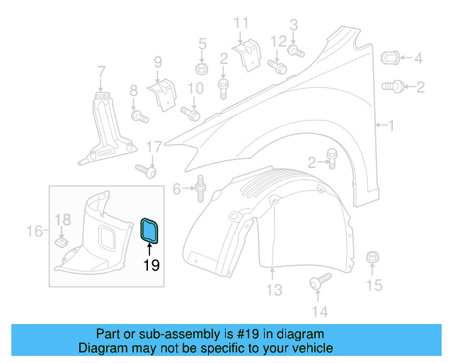Liner Extension Cover 5G0-805-413-C - View 3