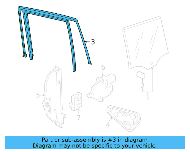Window Guide 2GJ-839-431-5AP - View 2