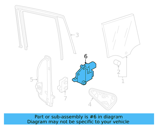 Window Motor 5Q4-959-811-A - View 2
