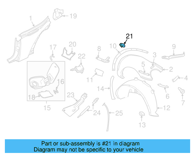 End Plate 1C0-809-655-A - View 4