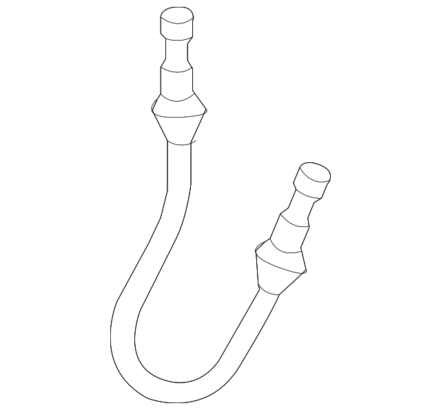 Brake Line 3C0-611-763-A - View 2