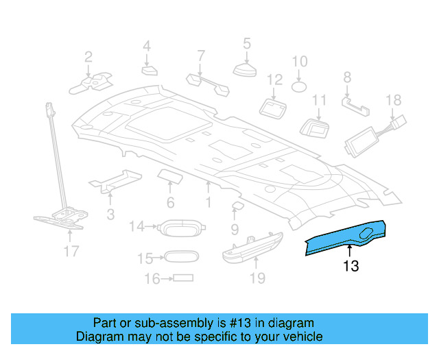 Header Trim 7B0-867-839-XT1