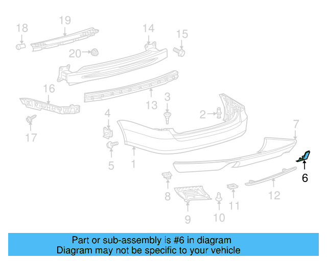 Fender Liner Extension Screw N-103-546-02 - View 246