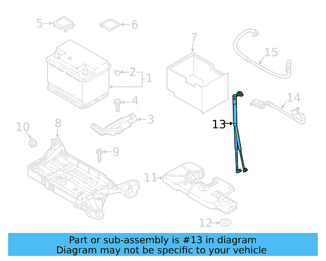 Negative Cable 5Q0-915-181-J - View 7