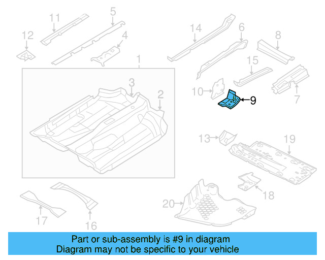 Seat Mount 1K0-802-381-C - View 32