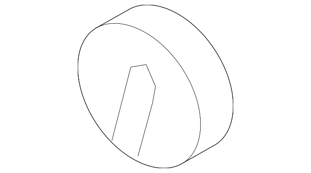 Door Shell Plug N-910-604-01 - View 2