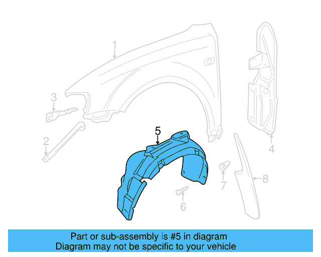Fender Liner 3B0-809-962-C-01C - View 9