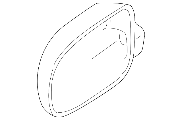 Door Mirror Cover (Unpainted) 3b0857538bgru - View 11