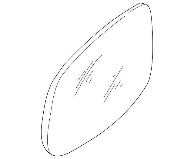 Mirror Glass 1J1-857-522-J - View 4