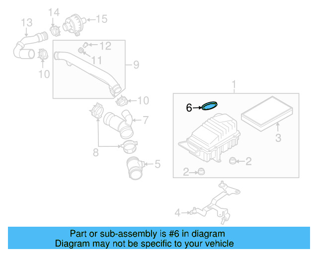 Air Mass Sensor Gasket N-909-219-01 - View 7