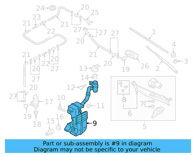 Reservoir 5C6-955-453-S - View 6
