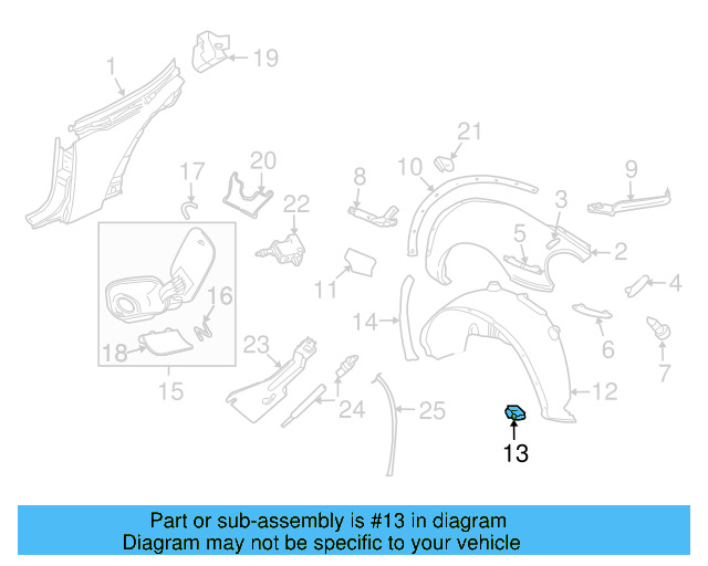 Guide Bracket Nut N-908-214-01 - View 47