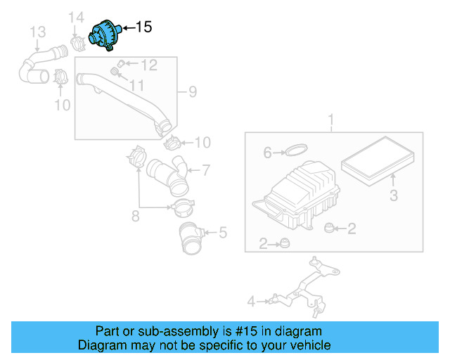 Resonator 1K0-129-770-B - View 3