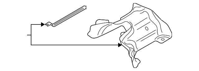 Lower Shield 1K0-201-307-F - View 4