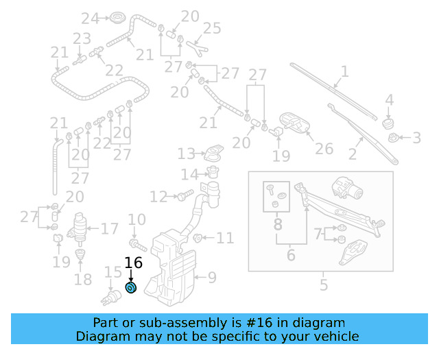 Level Sensor Seal 7M0-919-382 - View 51