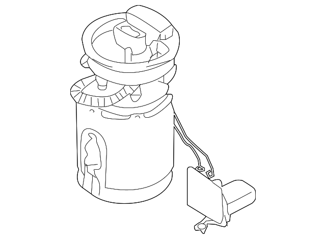 Fuel Pump Assembly 1K0-919-051-AR - View 5